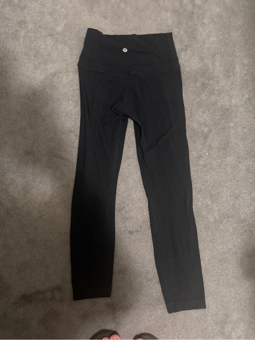 lululemon athletica Black Girls' High-Rise Leggings
